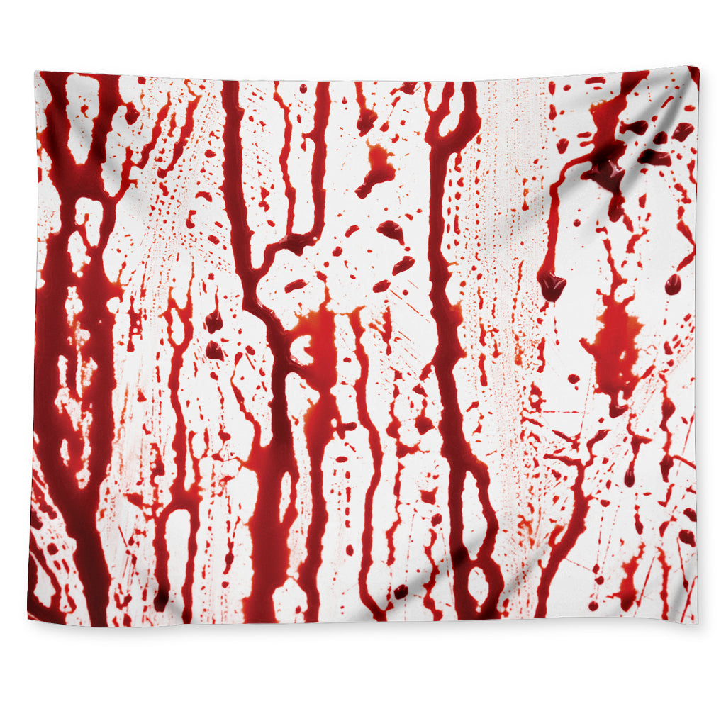 Dripping Blood Print Tapestry