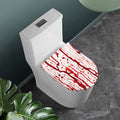 Dripping Blood Print Toilet Lid Cover
