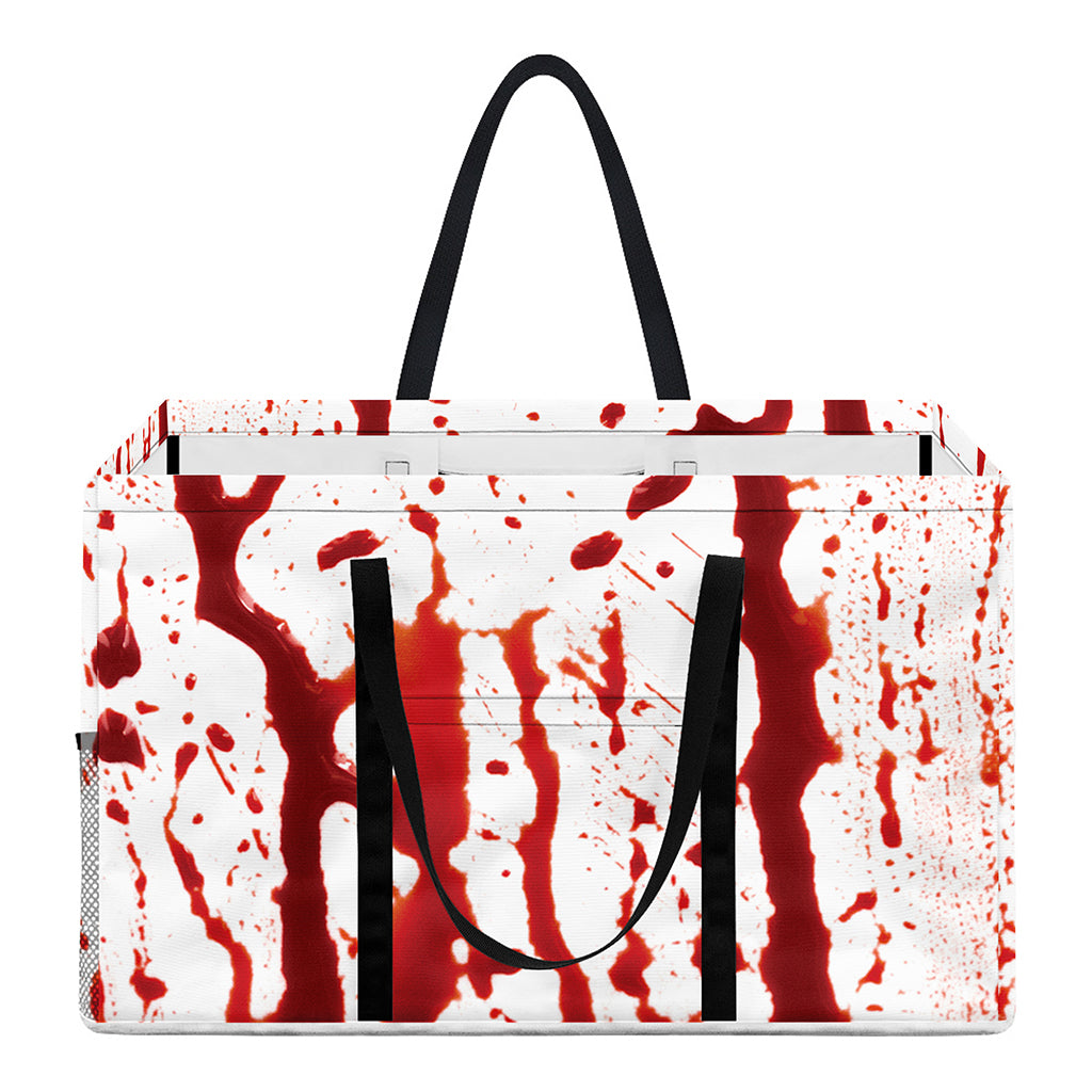 Dripping Blood Print Utility Tote Bag