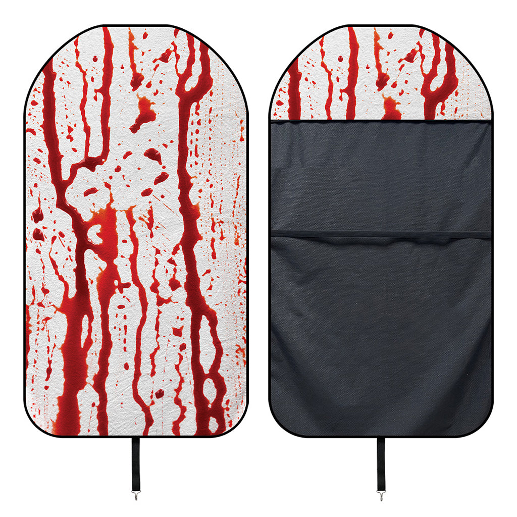 Dripping Blood Print Waterproof Car Seat Cover