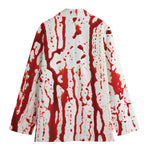 Dripping Blood Print Women's Blazer