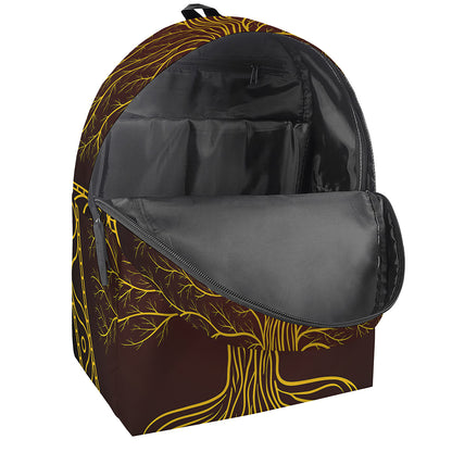 Druidic Yggdrasil Tree Print Backpack