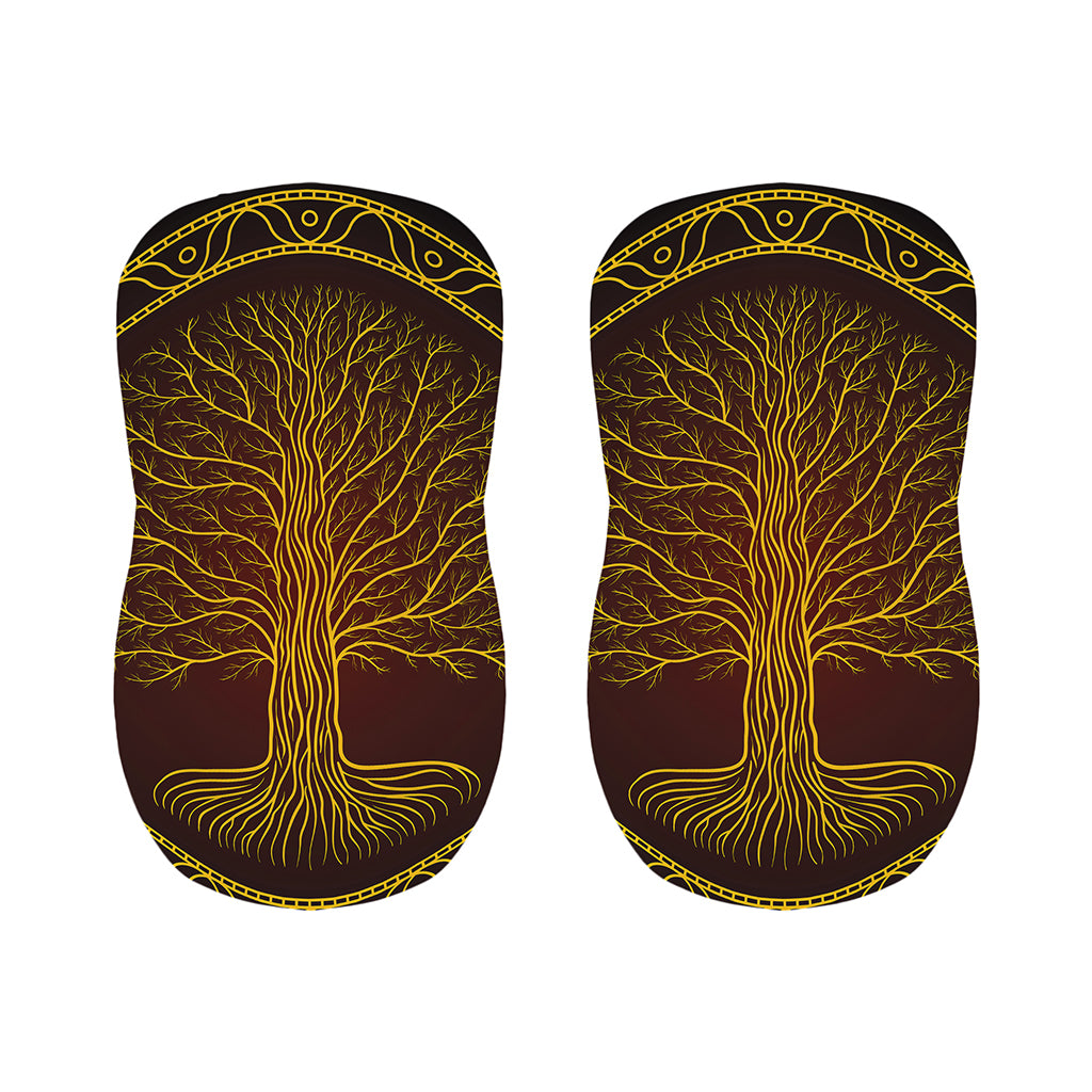Druidic Yggdrasil Tree Print Bar Stool Covers