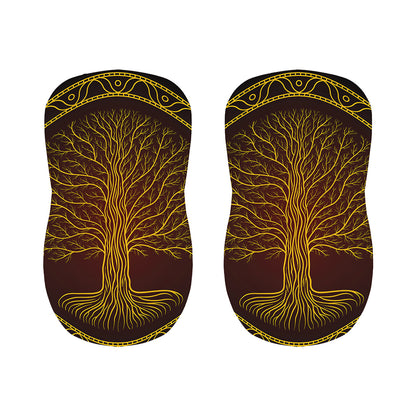 Druidic Yggdrasil Tree Print Bar Stool Covers