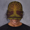 Druidic Yggdrasil Tree Print Baseball Cap