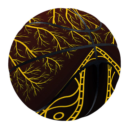 Druidic Yggdrasil Tree Print Basketball
