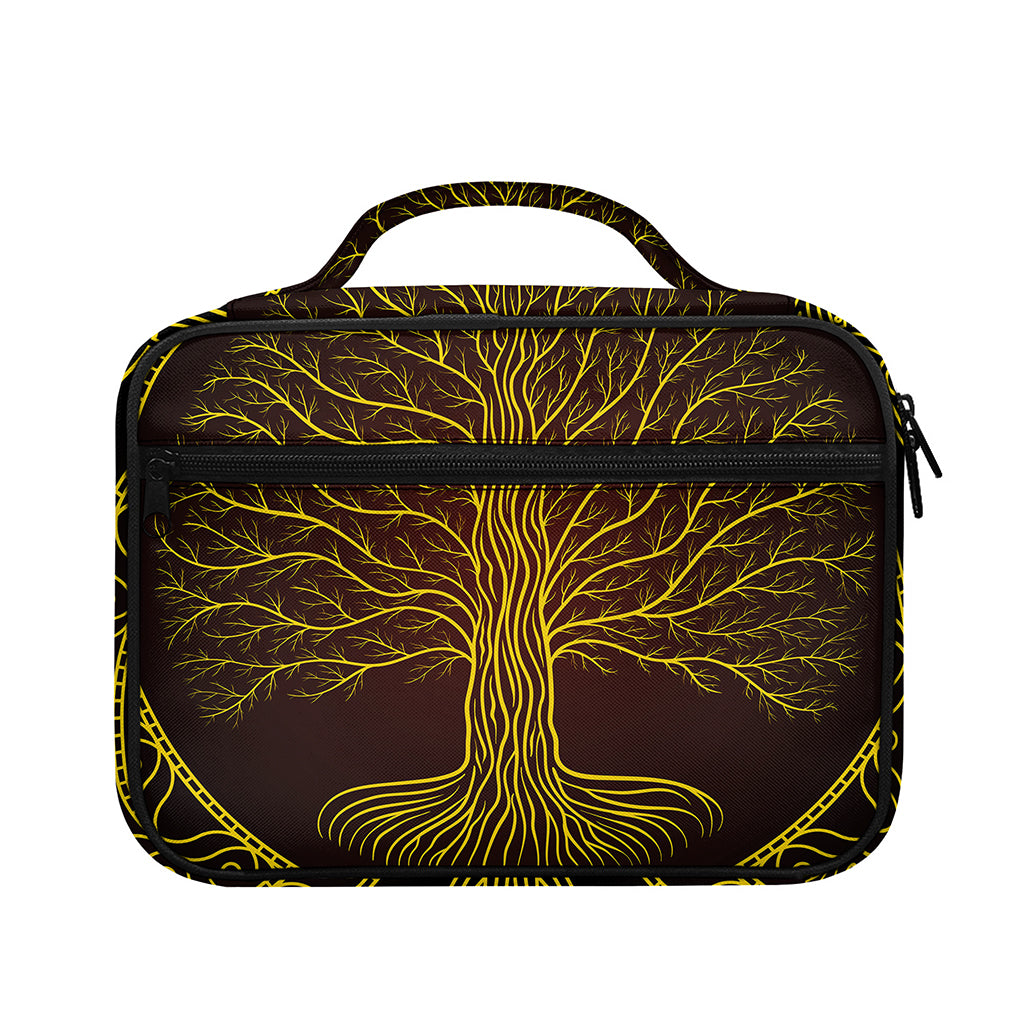 Druidic Yggdrasil Tree Print Briefcase Bible Bag