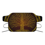 Druidic Yggdrasil Tree Print Car Windshield Snow Cover
