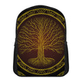 Druidic Yggdrasil Tree Print Casual Backpack