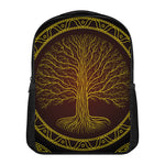 Druidic Yggdrasil Tree Print Casual Backpack