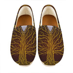 Druidic Yggdrasil Tree Print Casual Shoes
