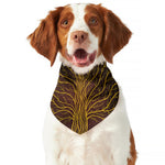 Druidic Yggdrasil Tree Print Dog Bandana