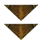 Druidic Yggdrasil Tree Print Dog Bandana