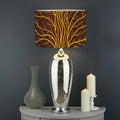 Druidic Yggdrasil Tree Print Drum Lamp Shade