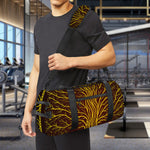 Druidic Yggdrasil Tree Print Gym Bag