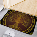 Druidic Yggdrasil Tree Print Indoor Door Mat