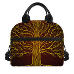 Druidic Yggdrasil Tree Print Insulated Lunch Bag