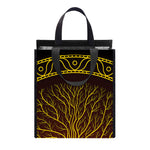 Druidic Yggdrasil Tree Print Insulated Lunch Tote