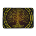 Druidic Yggdrasil Tree Print Kitchen Mat