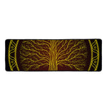 Druidic Yggdrasil Tree Print Long Kitchen Mat