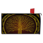 Druidic Yggdrasil Tree Print Mailbox Cover