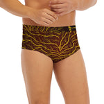 Druidic Yggdrasil Tree Print Men's Briefs