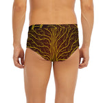 Druidic Yggdrasil Tree Print Men's Briefs