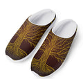 Druidic Yggdrasil Tree Print Mesh Casual Shoes