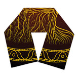 Druidic Yggdrasil Tree Print Scarf