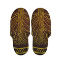 Druidic Yggdrasil Tree Print Slippers