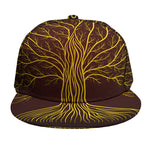 Druidic Yggdrasil Tree Print Snapback Cap