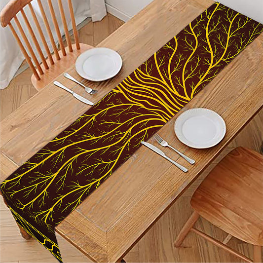 Druidic Yggdrasil Tree Print Table Runner