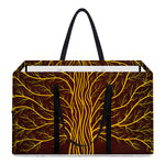 Druidic Yggdrasil Tree Print Utility Tote Bag