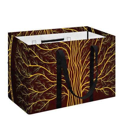 Druidic Yggdrasil Tree Print Utility Tote Bag