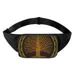 Druidic Yggdrasil Tree Print Waist Bag