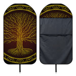 Druidic Yggdrasil Tree Print Waterproof Car Seat Cover