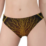 Druidic Yggdrasil Tree Print Women's Panties