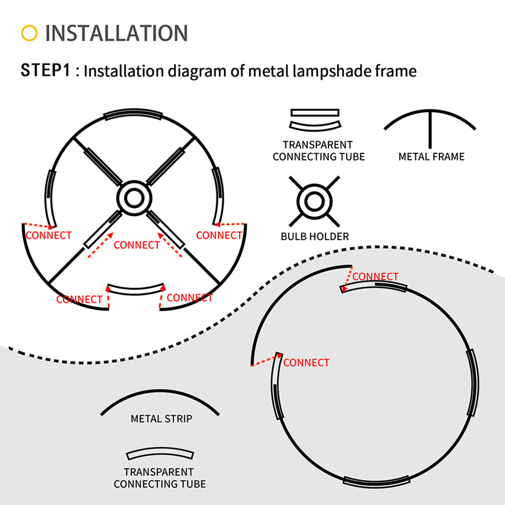 Sleeping Sheep Pattern Print Drum Lamp Shade