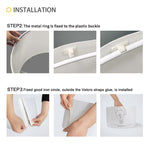 Yellow Spiral Moving Optical Illusion Drum Lamp Shade