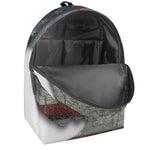 Eagle American Flag Print Backpack