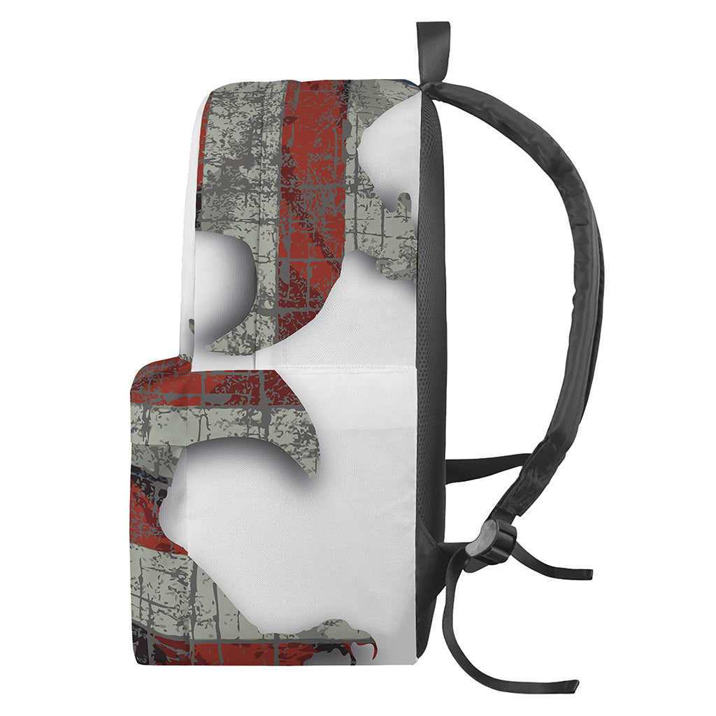 Eagle American Flag Print Backpack