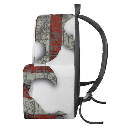 Eagle American Flag Print Backpack