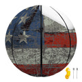 Eagle American Flag Print Basketball