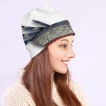 Eagle American Flag Print Beanie