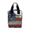 Eagle American Flag Print Bible Tote Bag