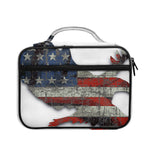 Eagle American Flag Print Briefcase Bible Bag