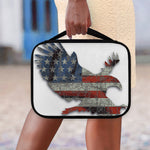 Eagle American Flag Print Classic Bible Case