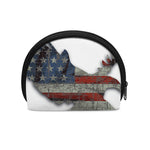Eagle American Flag Print Coin Purse