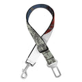Eagle American Flag Print Dog Seat Belt