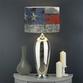 Eagle American Flag Print Drum Lamp Shade